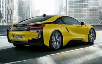 Bmw I8 Protonic Frozen Yellow Edition Wallpaper