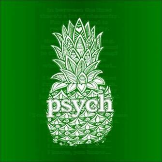Psych Pineapple Art Print By Alohalani Society6