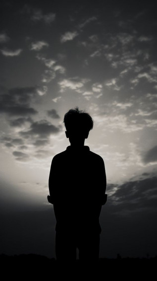 Wallpaper Boy Sad Image
