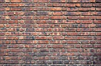 Dark Decayed Brick Wall Mural