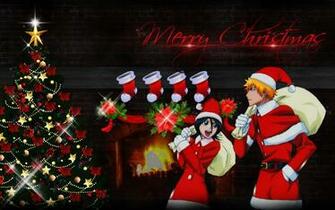 Wallpaper Merry Christmas Bleach By Dshepe On