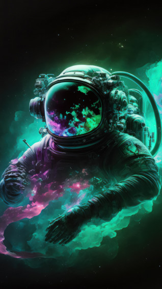 Astronaut Space Art 4k Wallpaper iPhone HD Phone 7001k