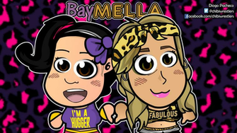 Chibi Bayley And Carmella Wallpaper Baymella By Kapaeme