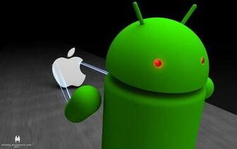 Apple Vs Android Wallpaper