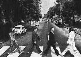 The Beatles Abbey Road Wallpaper By