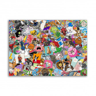 Cartoon Collage Wallpaper