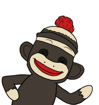 Sock Monkey Clip Art