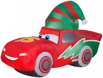Gemmy Ft Lighted Disney Lightning Mcqueen Christmas