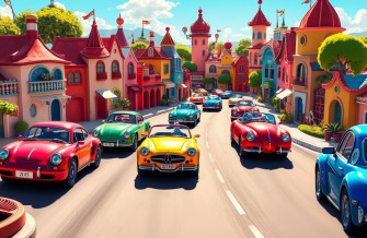 Wallpaper Cars Cartoon