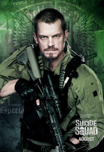 Suicide Squad Image Character Poster Rick Flag HD