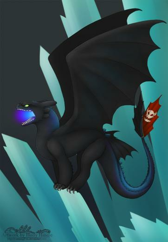 Alpha Toothless By Cunningfox