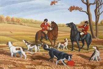 Fox Hunt Painting Image Search Results