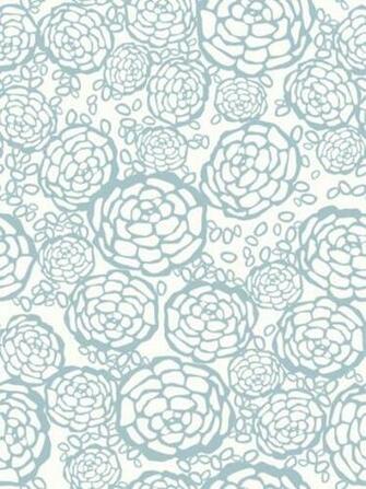 Petal Pusher Blue Tile
