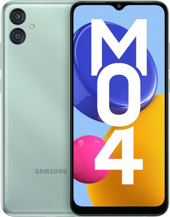 Samsung Galaxy M04 Light Green 4gb Ram 64gb Storage Upto 8gb