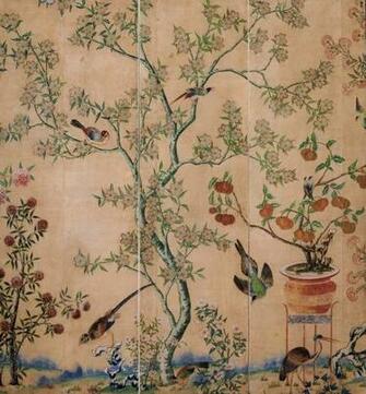 Wallpaper Chinoiserie Antique And