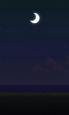 8bit Night Lumia Wallpaper