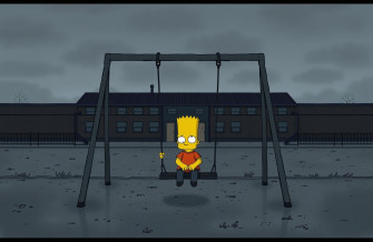 Depressed Bart Simpson Wallpaper