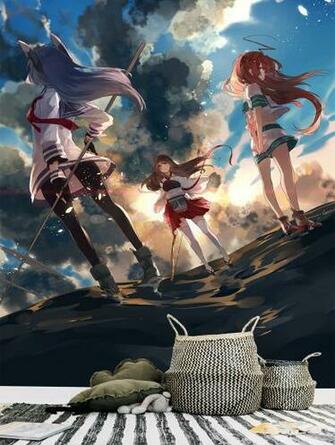 3d Kantai Collection Anime Wall Murals In