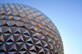 Clear Sky Architecture Geometry Epcot Wallpaper Nature
