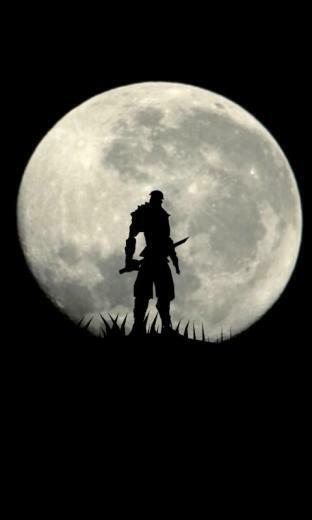 Moon Ninja Cool Live Wallpaper Screenshot