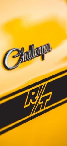 The Yellow Dodge Challenger Wallpaper Beaty Your