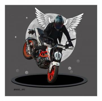 Duke Hipster Wallpaper Bike Drawing Sketch