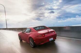 Mazda Mx Miata Rf Rear Three Quarter In Motion