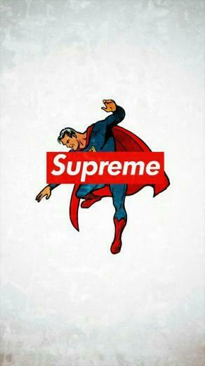 Screwed Up Jesus On Wallpaper In Supreme