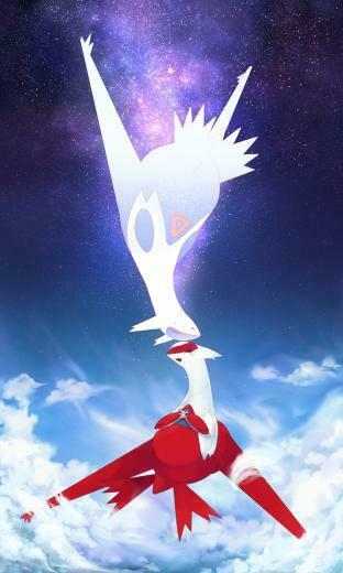 Pok Mon The Movie Latios Latias Mobile Wallpaper Zerochan