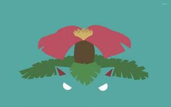 Venusaur Pokemon Wallpaper Minimalistic