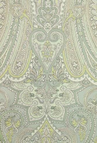 Mulberry Paisley Wallpaper Large Bold Design In