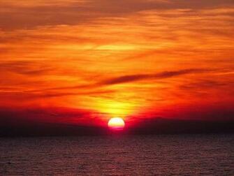 Nice Sunset Scenery Desktop Wallpaper
