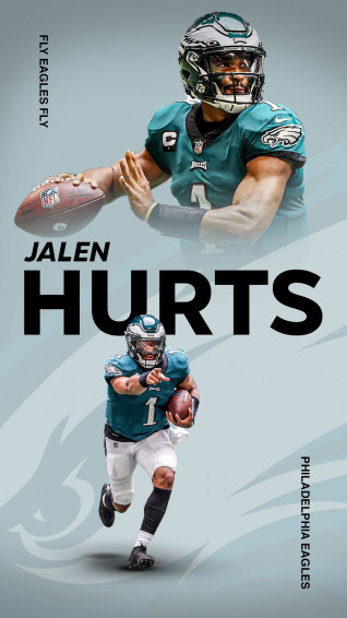 Jalen Hurts Wallpaper On