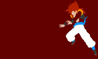 Gogeta Ssj4 Minimalist By Zeeeeblueboy01