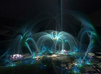 3d Fractals Nature Wallpaper With Photoshop