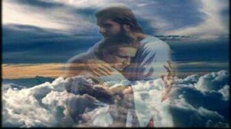 Abrazo Celestial Wallpaper