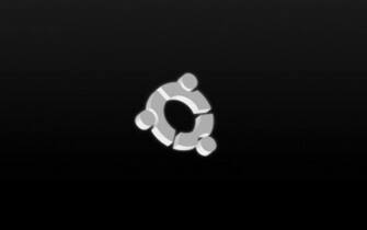 Ubuntu Black Wallpaper HD Base