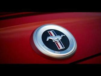 Ford Mustang Rear Emblem Wallpaper