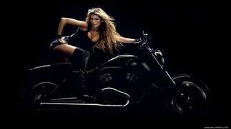 Marisa Miller Harley Davidson Calendar Wallpaper