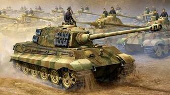 Trumpeter King Tiger Wallpaper