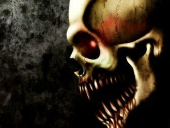 Evil Skull Wallpaper