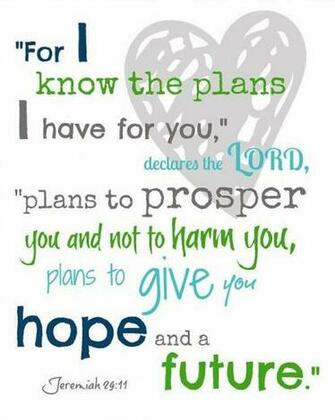 Bible Verse Jeremiah Clip Art