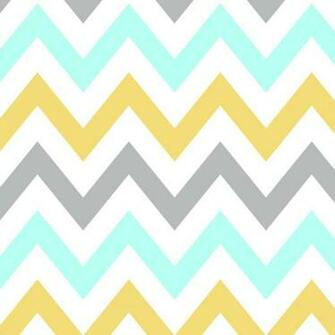 Blue Gray Yellow Chevron Art Print By Natalie Sales Society6