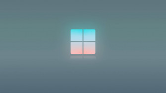 Minimalist Windows Logo Wallpaper