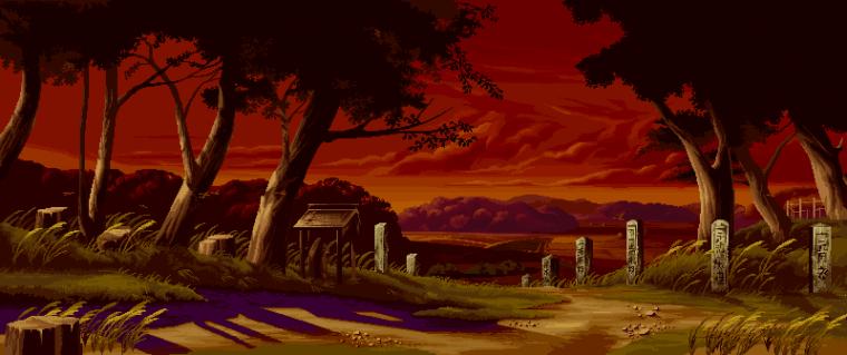 Bit Fighting Game Background