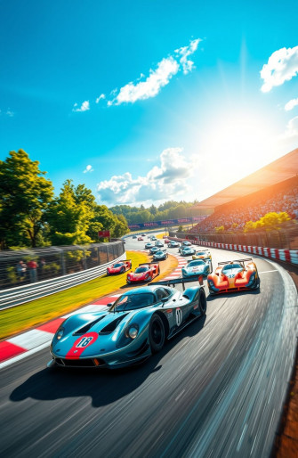 Race Track Wallpaper