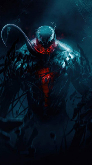 Spider Man X Venom iPhone Wallpaper