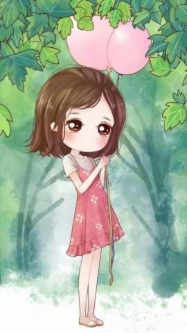 Wallpaper HD Japanese Cartoon Cute Girly Top