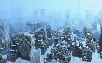 Snow City Pixel HD Wallpaper Iwallscreen
