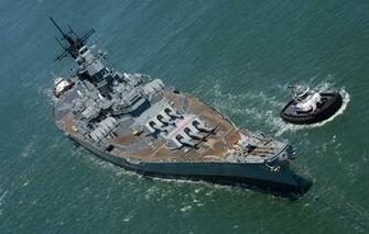 Wallpaper Uss Iowa Bb Battleship Weapon